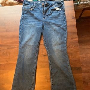 American Eagle High Waisted Straight Leg